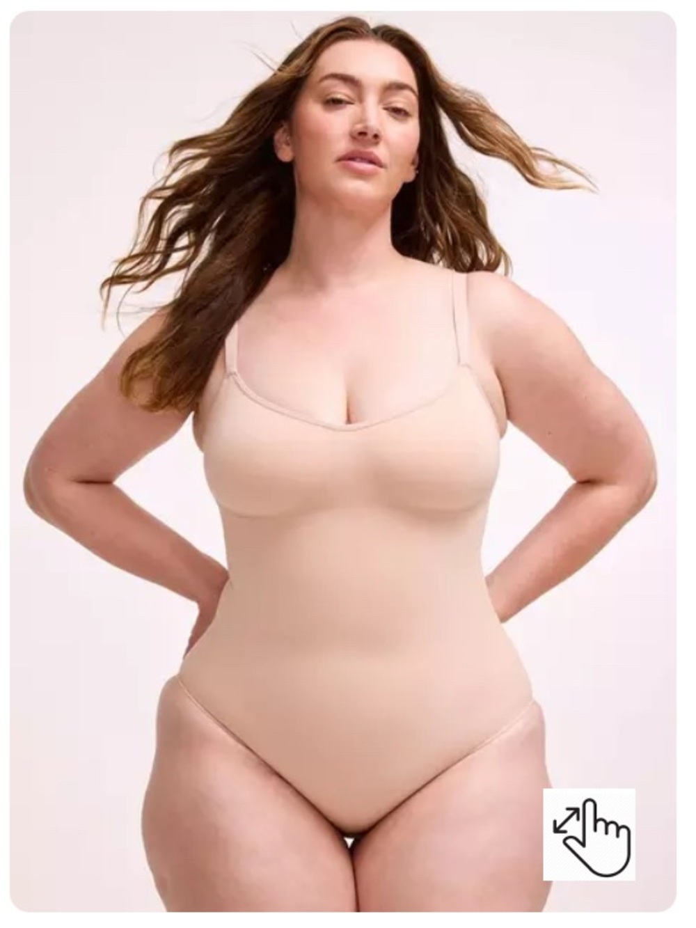 NWOT Torrid Nude Shaping Bodysuit